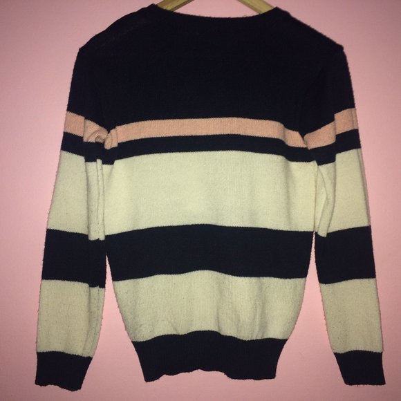 Forever 21 Colorblock Knit Pullover Sweater - Picture 3 of 5